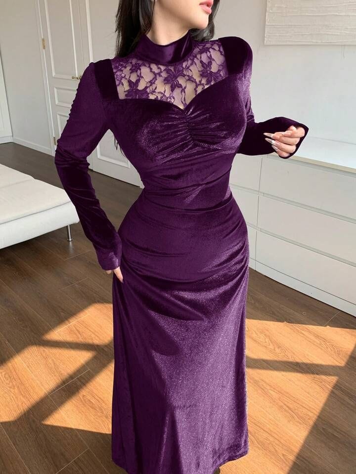 Rochie Catifea Visiean