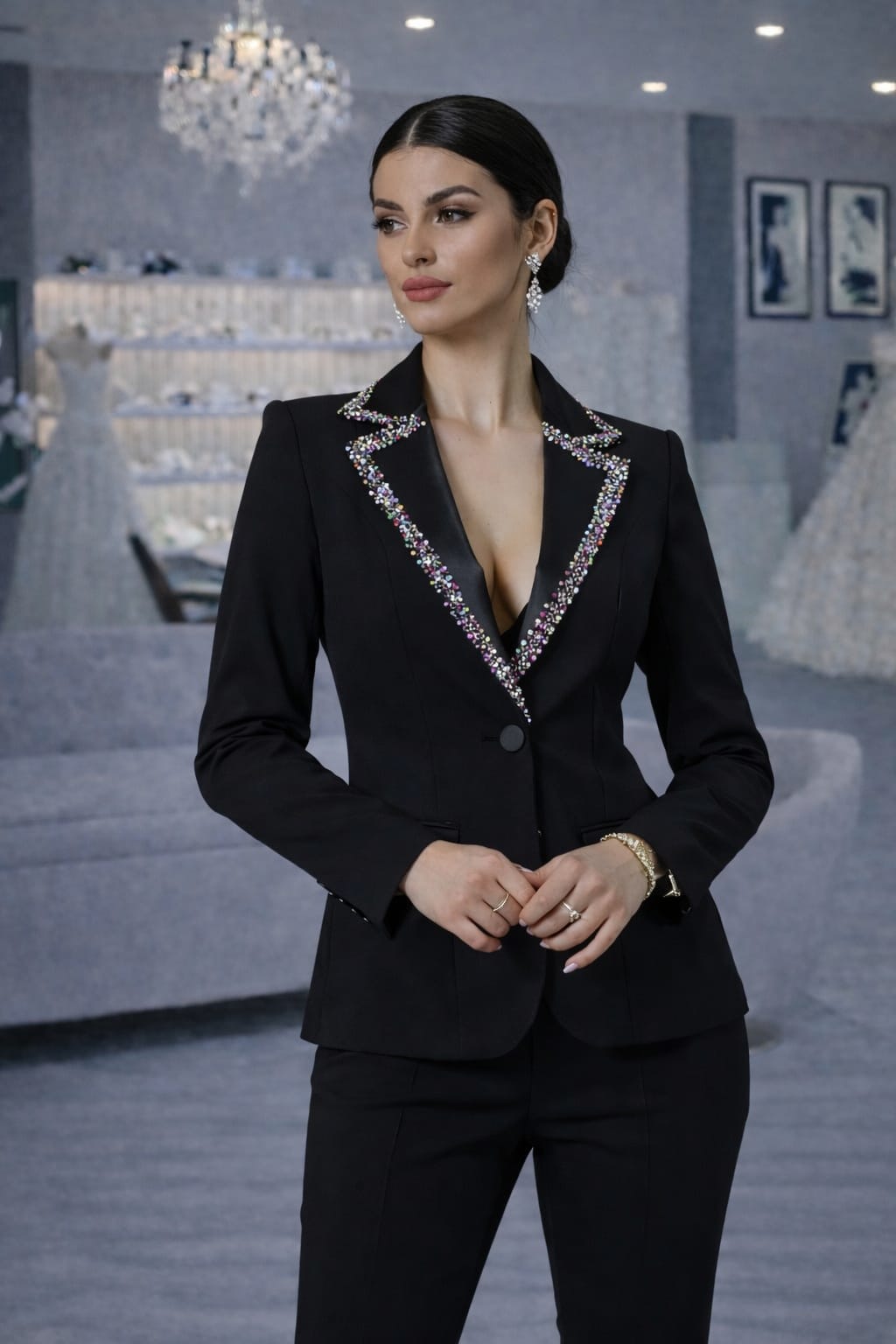 Costum dieana negru