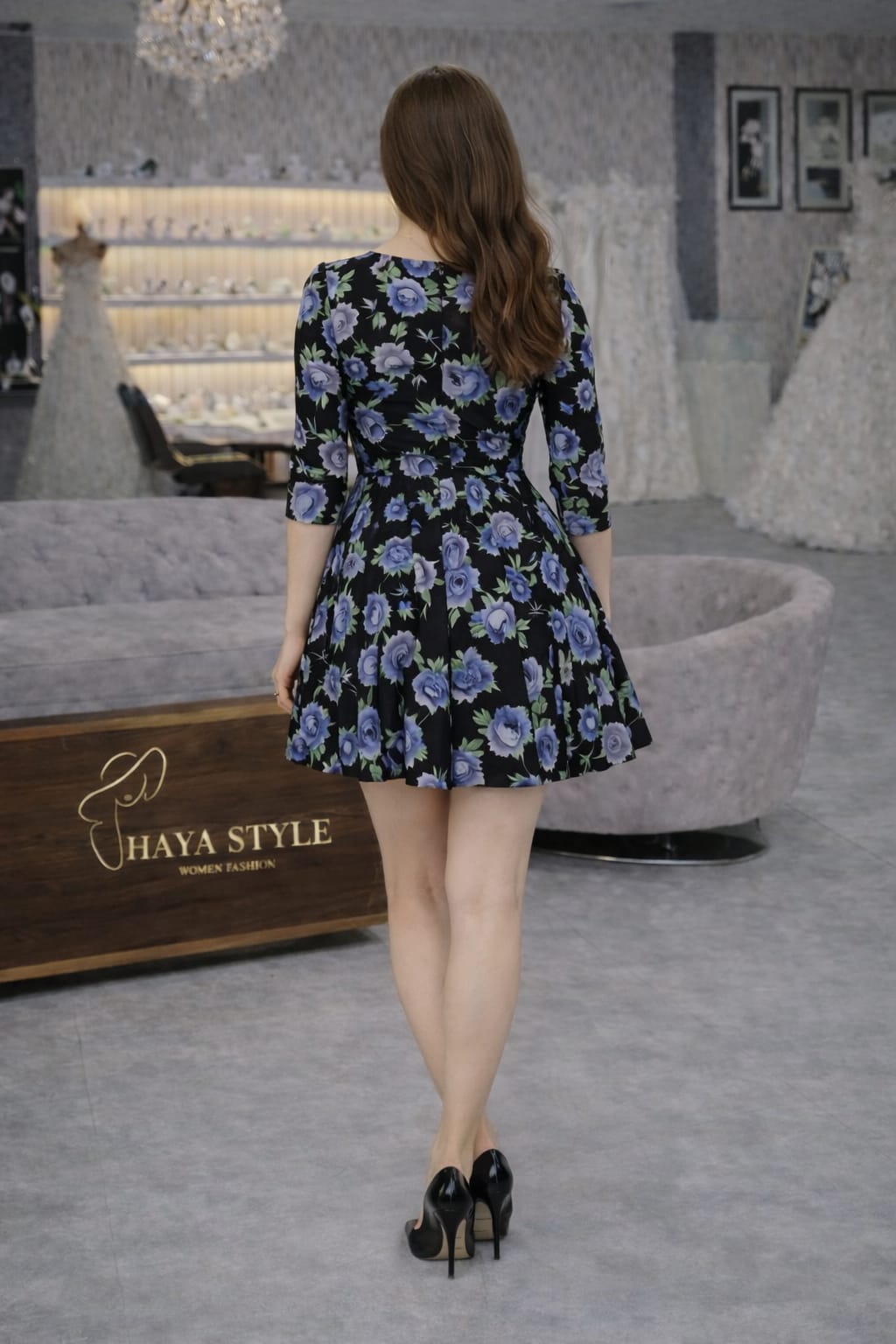 Rochie Wed Leo Negru