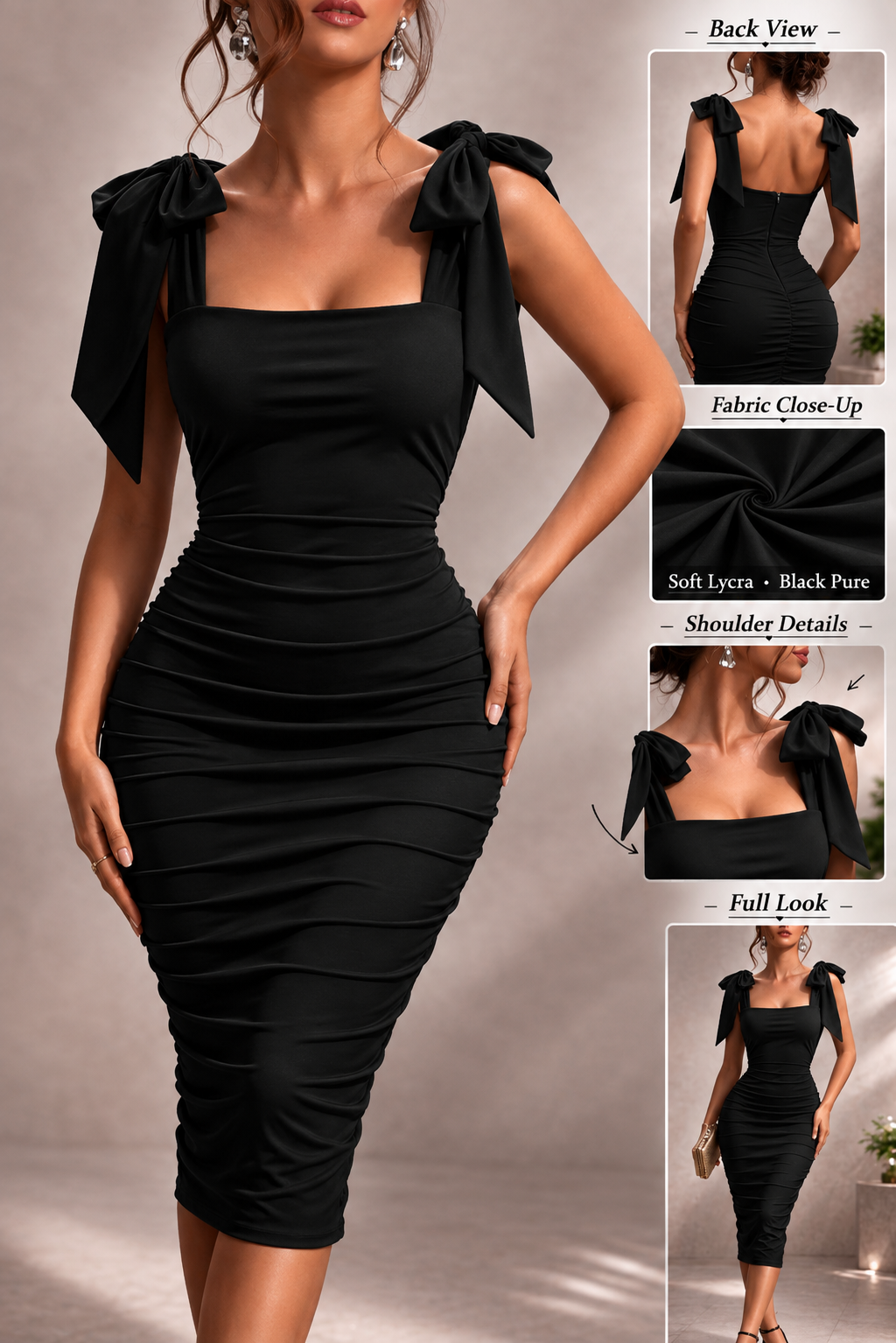 Rochie Lycra Elastica Pomalin